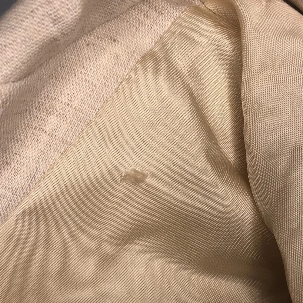 George Barry Men’s Vintage Single Breasted Linen Blazer